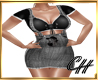 CH-Lily  Grey Swagg Dres