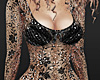 Black BodySuit Sequins