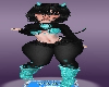 Glitter Socks Blue
