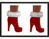{G} Red Santa Boots