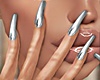 Argent  Nails