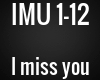 IMU - I miss you