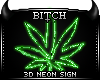 !B Hit That Neon 3D Sign