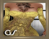 GS Golden Lace Dress
