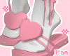 p. cute pink sandals