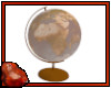 *C Sepia Earth Globe