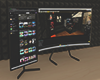 ! #Dual Monitor B