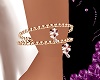 Gold&Flowers Bracelets L