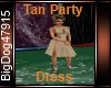 [BD] Tan Party Dress