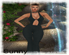 *SW*Black Pantsuit Flare