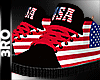 [E] USA Shoes Black *F*