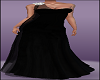 Black Silver bling Gown