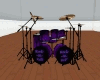 Animated Purple Drums