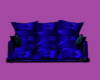 Couple Blue Cuddle Couch