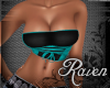 *R* Kellie Top Cyan