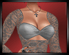 LS~Grey Lace Jumpsuit
