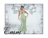 !E! Shimmer Mint Gown