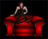 Chair Red Black Animated