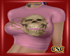 💫Pink Skull Tee