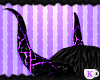 {K} Cracked Horns Purple