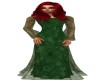 Medieval Green Lace Gown