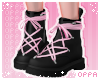 ୨୧ hexa boots | pink
