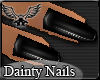 [Alu] Black Dainty Nails