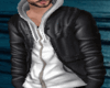 Jacket  Leather + Shirt