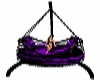 Purple Swing bed