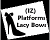 (IZ) Platforms Lacy Bows