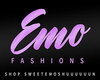 Emo Fashion 2 Sticker