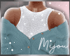 M. Turquoise Cardigan To