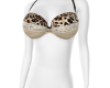 L cheetah skins bra