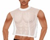 WHITE SHEER TEE SHIRT