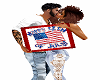 4th Of July Pose/ Kiss