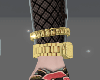 Gold Watch + Wristlet
