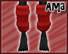 ~Ama~ Ruby leg warmers M