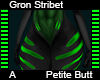 Gron Stribet Petite Butt
