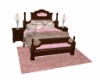 Wooden Pink Bed...