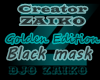Golden Black Mask