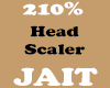 210% Head Scaler