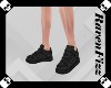 Black Low Retro Sneakers