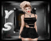 YS Black Sexy Dress