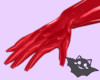 ☽ Gloves Red