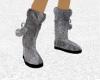 Grey FUR Boots