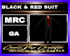 BLACK & RED SUIT