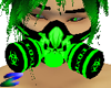 Toxic  Green Gas Mask
