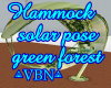 Hammock solar green