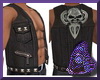 Grey Gothic Stud Vest(M)