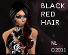 Black Red Hair 02